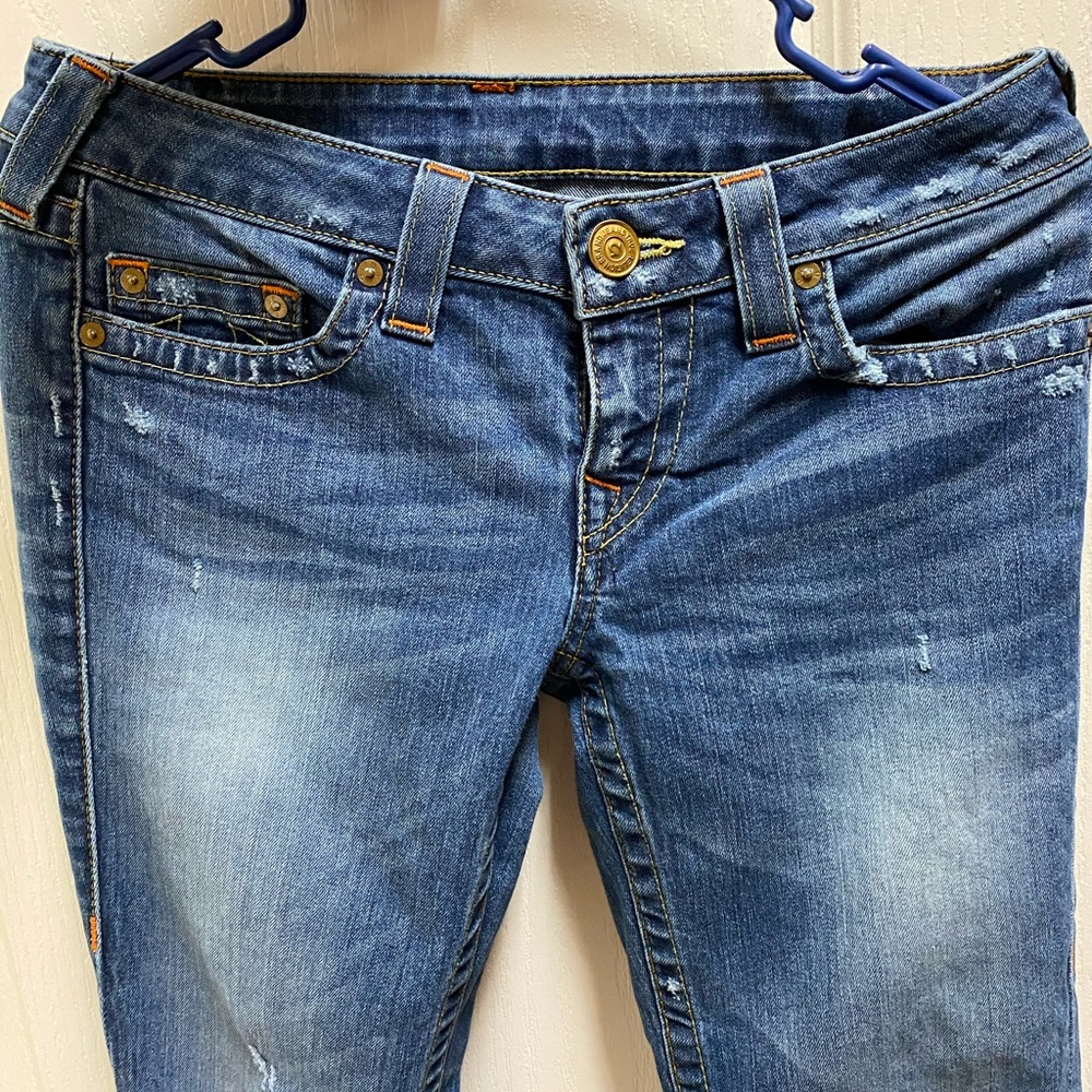 True religion woman skinny jeans size 28